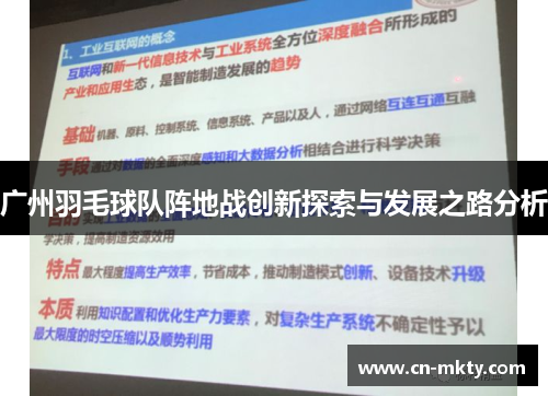 广州羽毛球队阵地战创新探索与发展之路分析